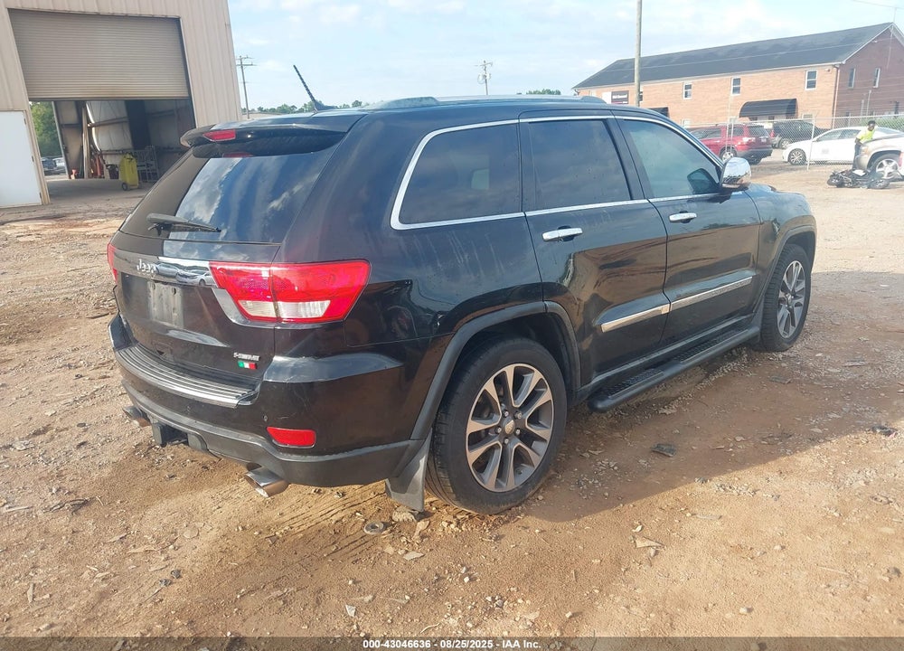 2011 JEEP GRAND CHEROKEE OVERLAND VIN: 1J4RR6GT2BC649178