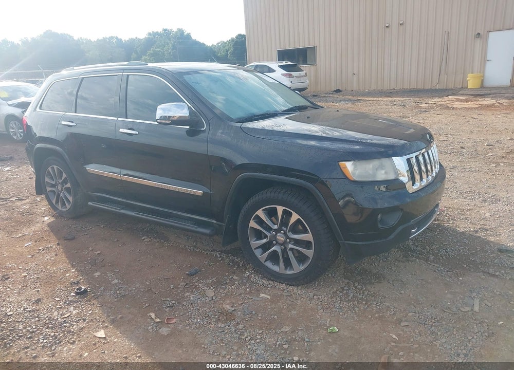 2011 JEEP GRAND CHEROKEE OVERLAND VIN: 1J4RR6GT2BC649178