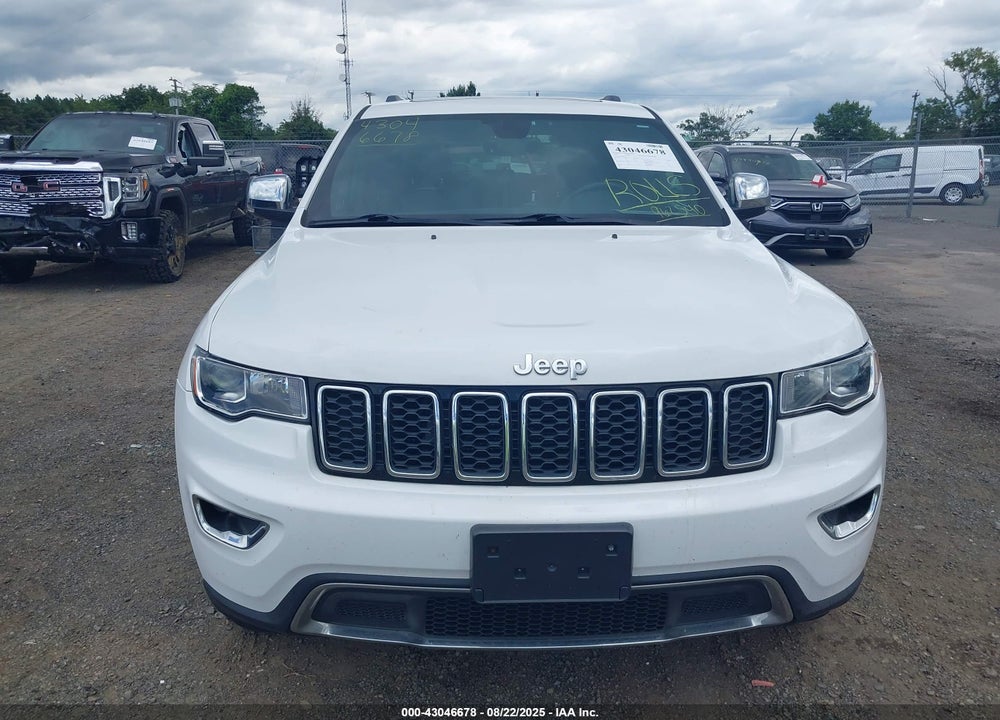 2017 JEEP GRAND CHEROKEE VIN: 1C4RJFBG2HC962540