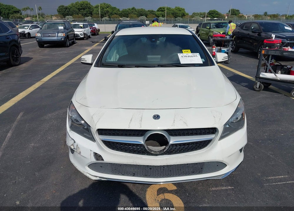 2018 MERCEDES-BENZ CLA-CLASS VIN: WDDSJ4EB0JN586457
