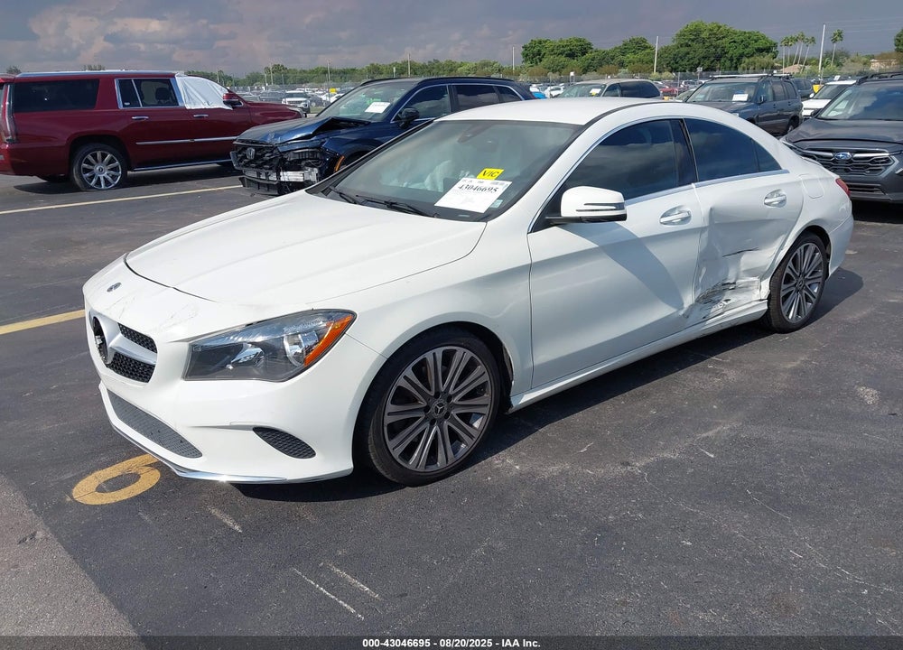 2018 MERCEDES-BENZ CLA-CLASS VIN: WDDSJ4EB0JN586457