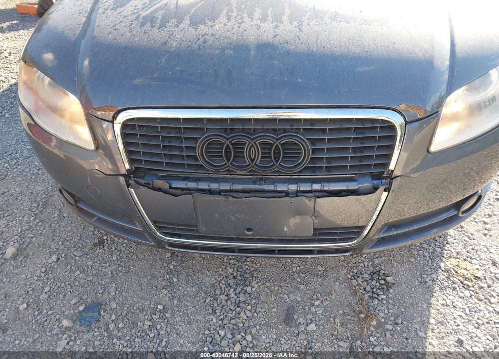 2007 AUDI A4 VIN: WAUDH78E77A211412