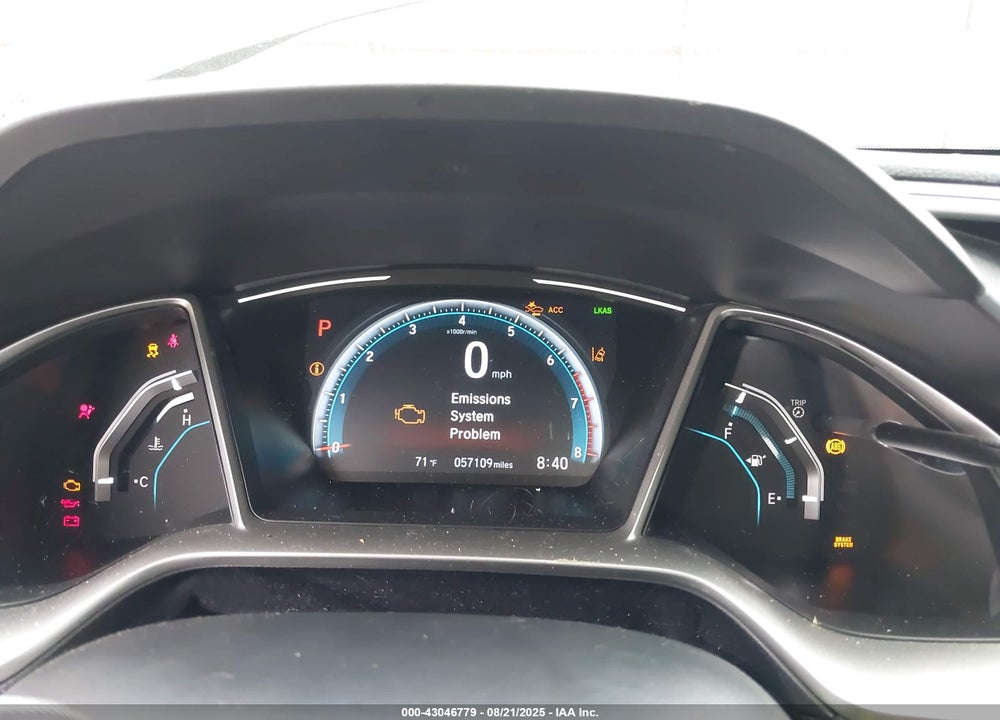 2021 HONDA CIVIC VIN: 19XFC1F36ME010182