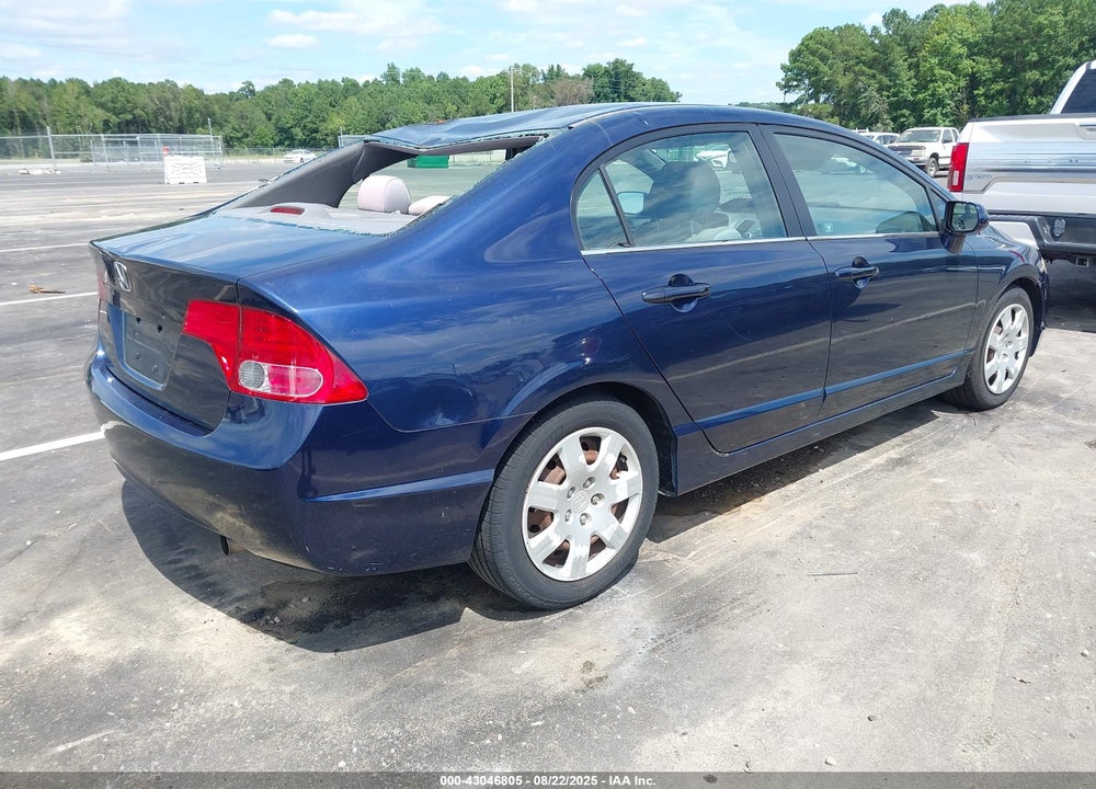 2006 HONDA CIVIC LX VIN: 1HGFA16526L031629