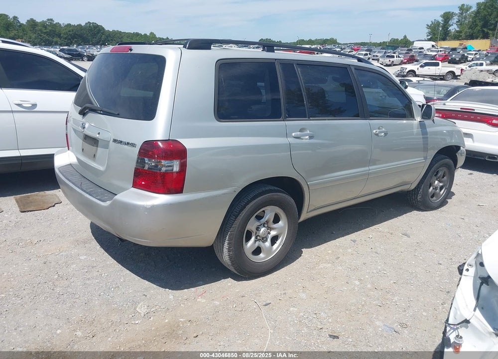 2004 TOYOTA HIGHLANDER VIN: JTEGD21A540081049