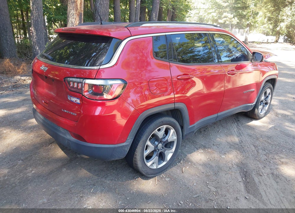 2019 JEEP COMPASS VIN: 3C4NJCCB7KT676288