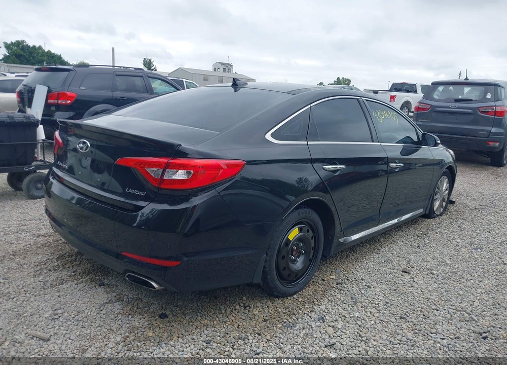 2015 HYUNDAI SONATA LIMITED VIN: 5NPE34AF4FH160675