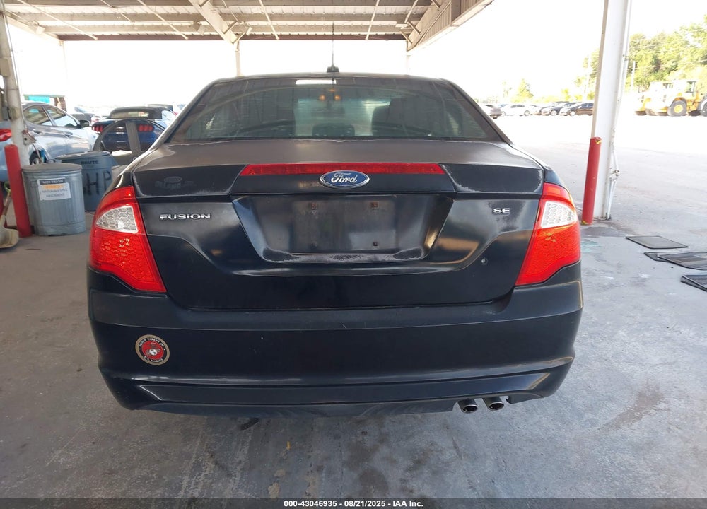 2012 FORD FUSION VIN: 3FAHP0HA1CR141780