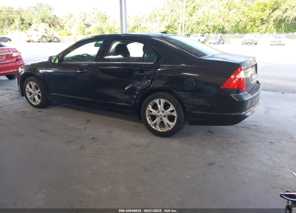 2012 FORD FUSION VIN: 3FAHP0HA1CR141780