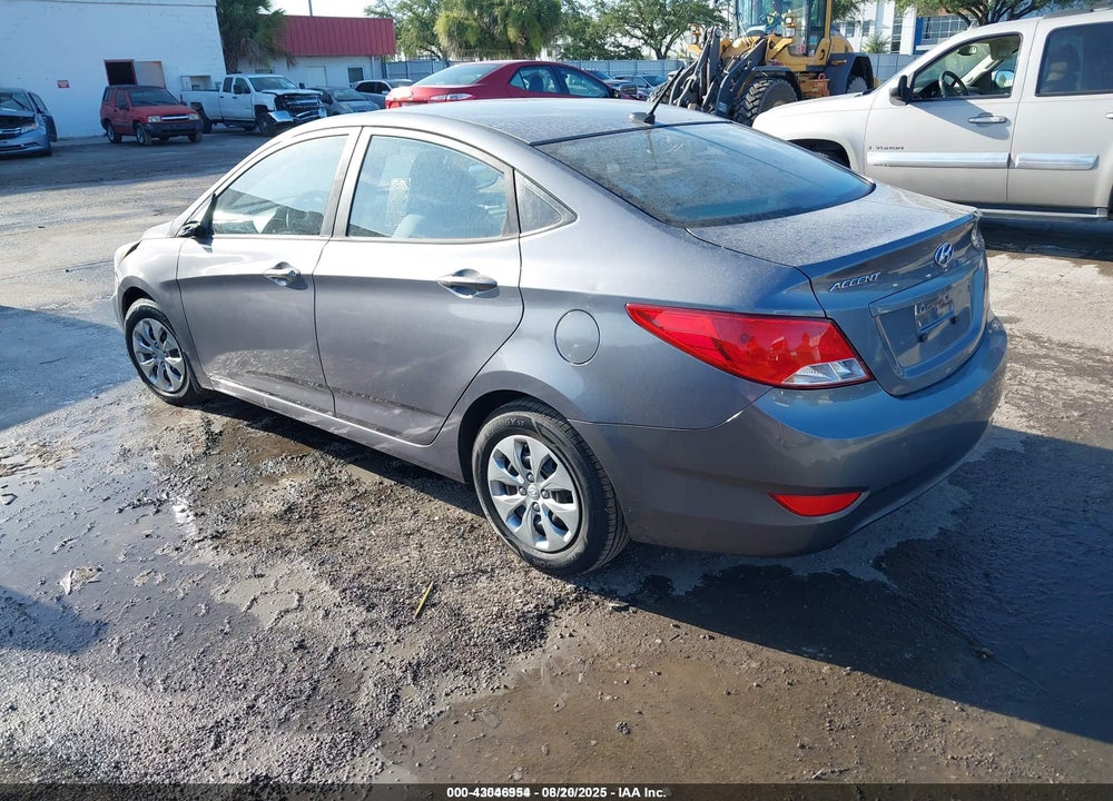 2016 HYUNDAI ACCENT SE VIN: KMHCT4AE4GU111798