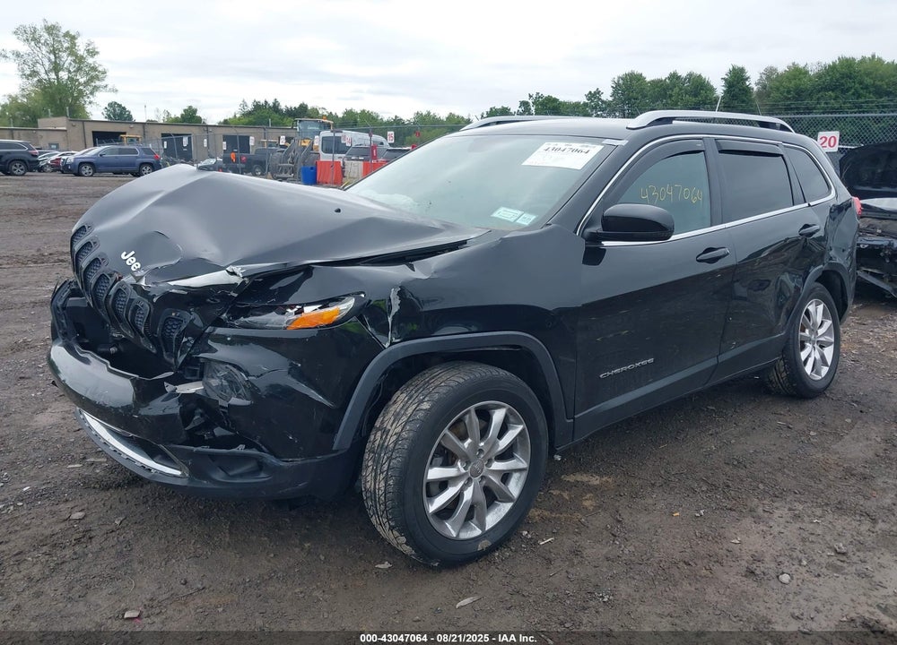 2016 JEEP CHEROKEE VIN: 1C4PJMDB3GW162355