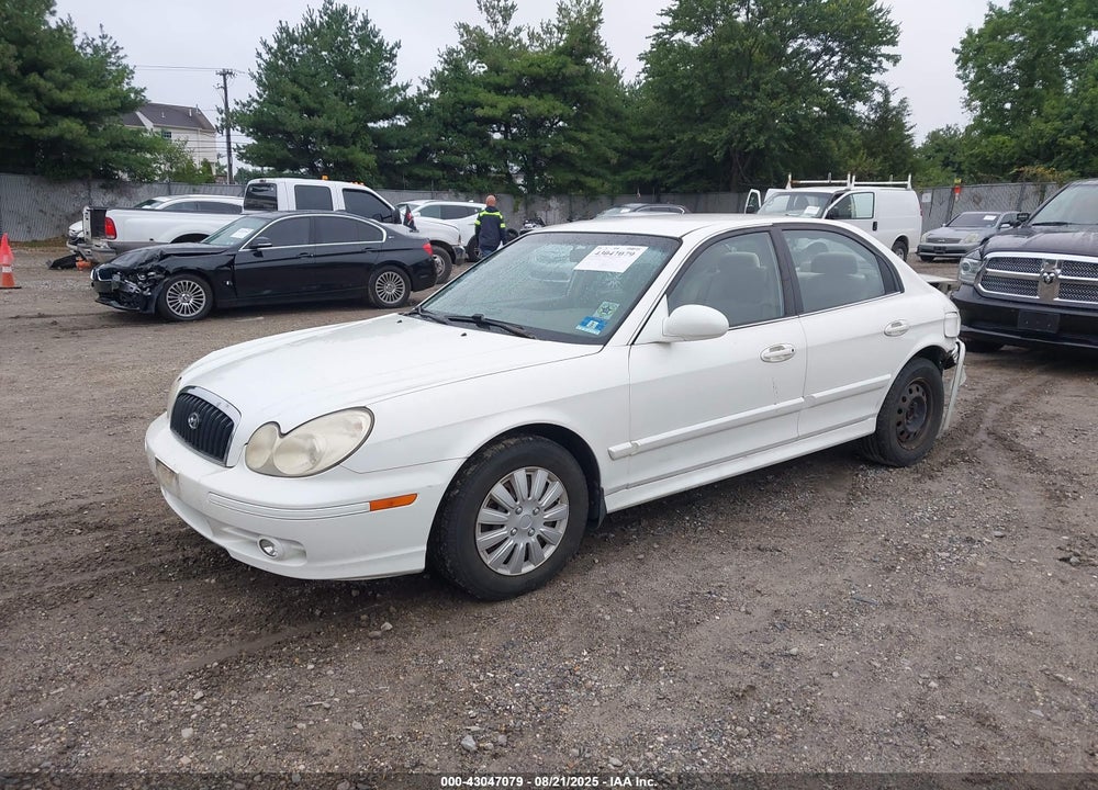 2005 HYUNDAI SONATA GL VIN: KMHWF25S55A157857