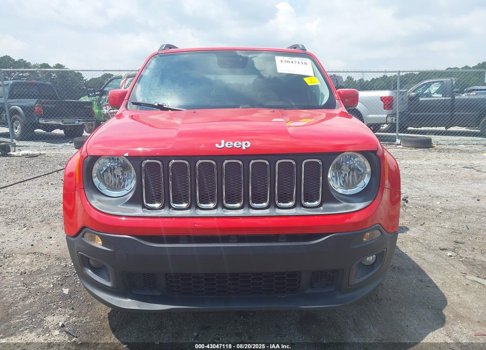 2016 JEEP RENEGADE VIN: ZACCJABT1GPC63948