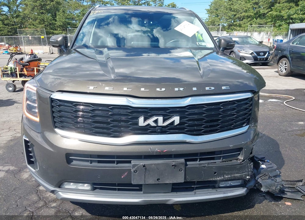 2022 KIA TELLURIDE VIN: 5XYP5DHC3NG276275