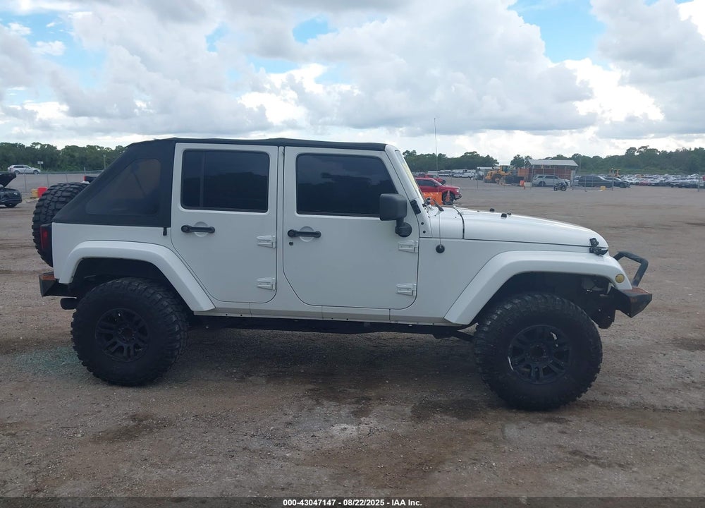 2012 JEEP WRANGLER UNLIMITED SAHARA VIN: 1C4BJWEGXCL251108