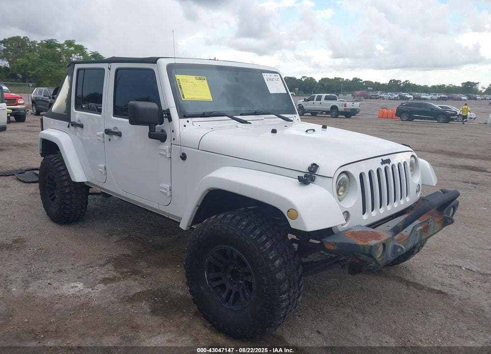 2012 JEEP WRANGLER UNLIMITED SAHARA VIN: 1C4BJWEGXCL251108