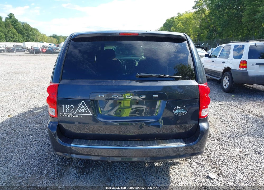 2013 DODGE GRAND CARAVAN SE VIN: 2C4RDGBG9DR613132