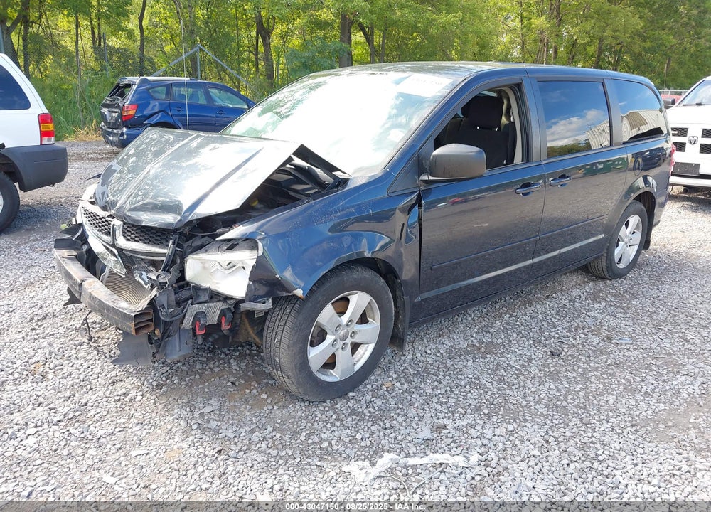 2013 DODGE GRAND CARAVAN SE VIN: 2C4RDGBG9DR613132