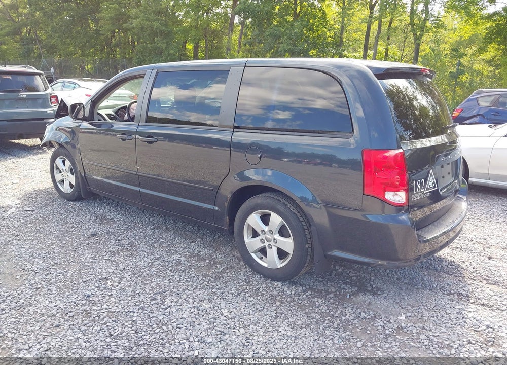 2013 DODGE GRAND CARAVAN SE VIN: 2C4RDGBG9DR613132