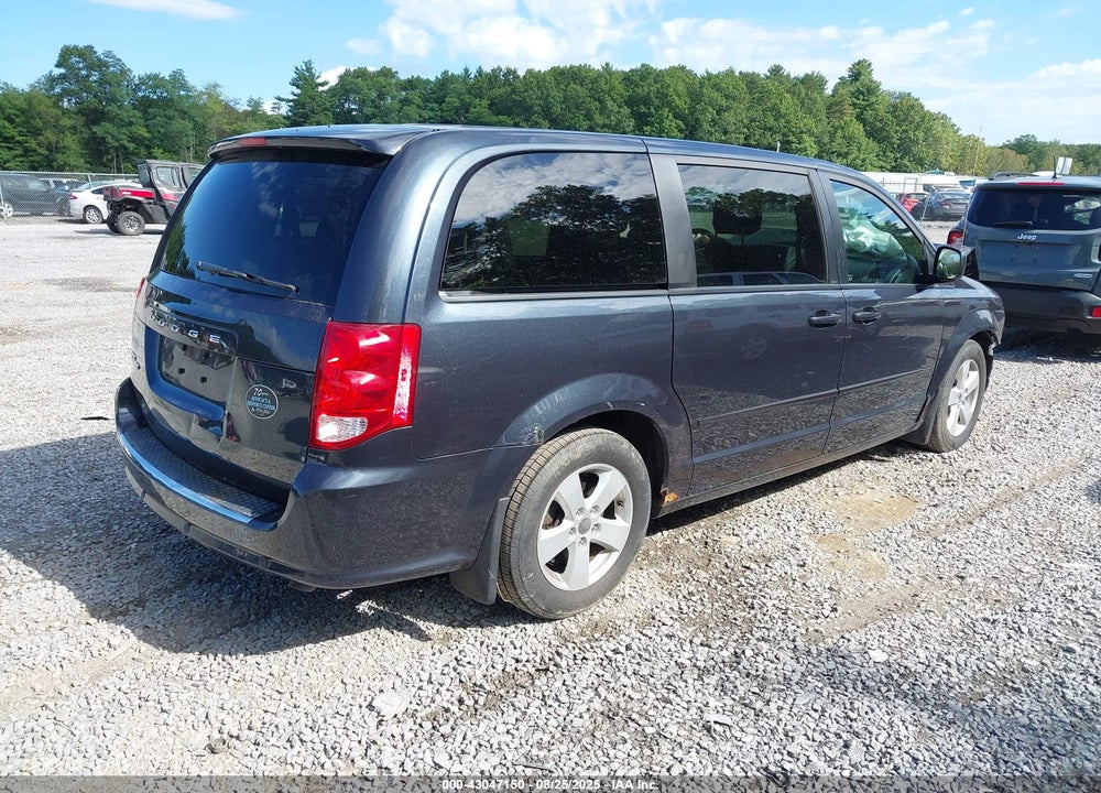 2013 DODGE GRAND CARAVAN SE VIN: 2C4RDGBG9DR613132