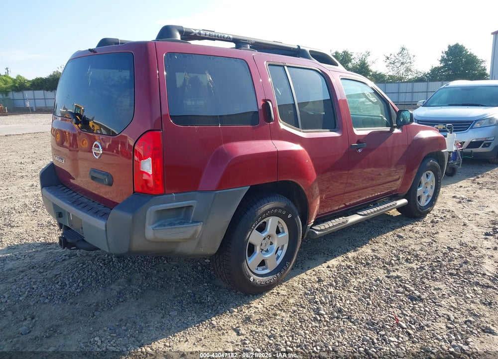 2007 NISSAN XTERRA S VIN: 5N1AN08UX7C502807