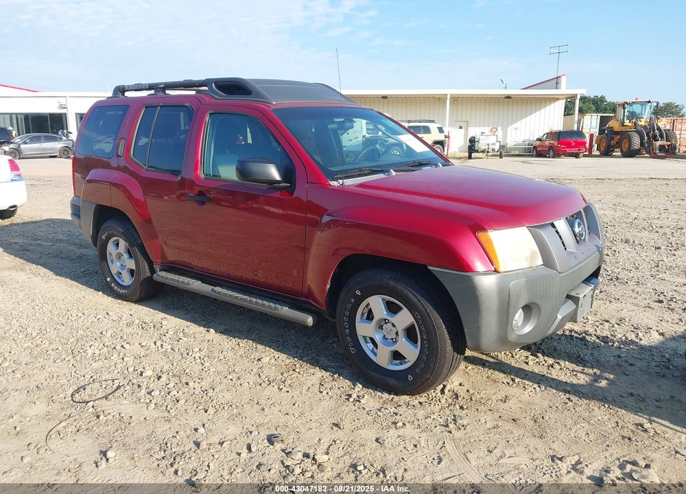 2007 NISSAN XTERRA S VIN: 5N1AN08UX7C502807