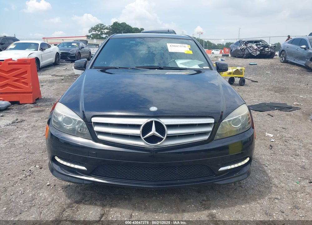 2011 MERCEDES-BENZ C CLASS VIN: WDDGF5EB4BR171987