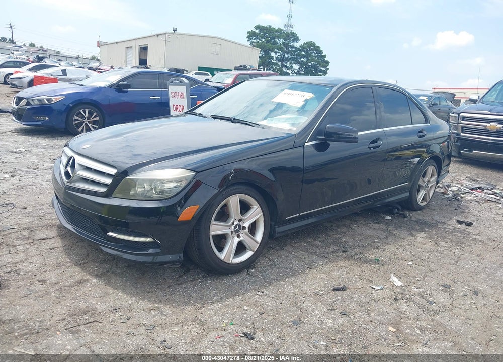 2011 MERCEDES-BENZ C CLASS VIN: WDDGF5EB4BR171987
