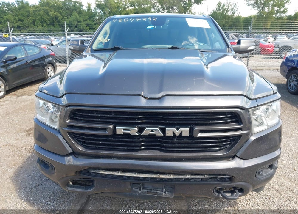 2020 RAM 1500 BIG HORN 4X4 6'4 BOX VIN: 1C6SRFMT0LN225278
