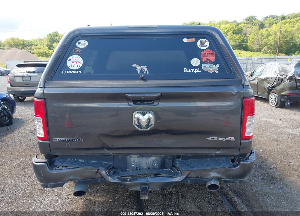 2020 RAM 1500 BIG HORN 4X4 6'4 BOX VIN: 1C6SRFMT0LN225278