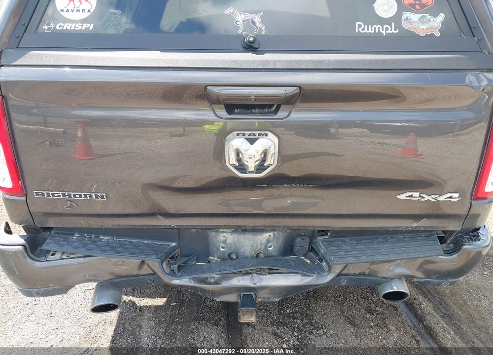 2020 RAM 1500 BIG HORN 4X4 6'4 BOX VIN: 1C6SRFMT0LN225278