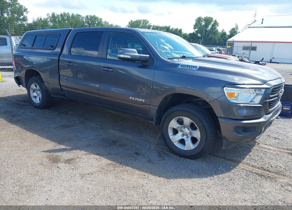2020 RAM 1500 BIG HORN 4X4 6'4 BOX VIN: 1C6SRFMT0LN225278