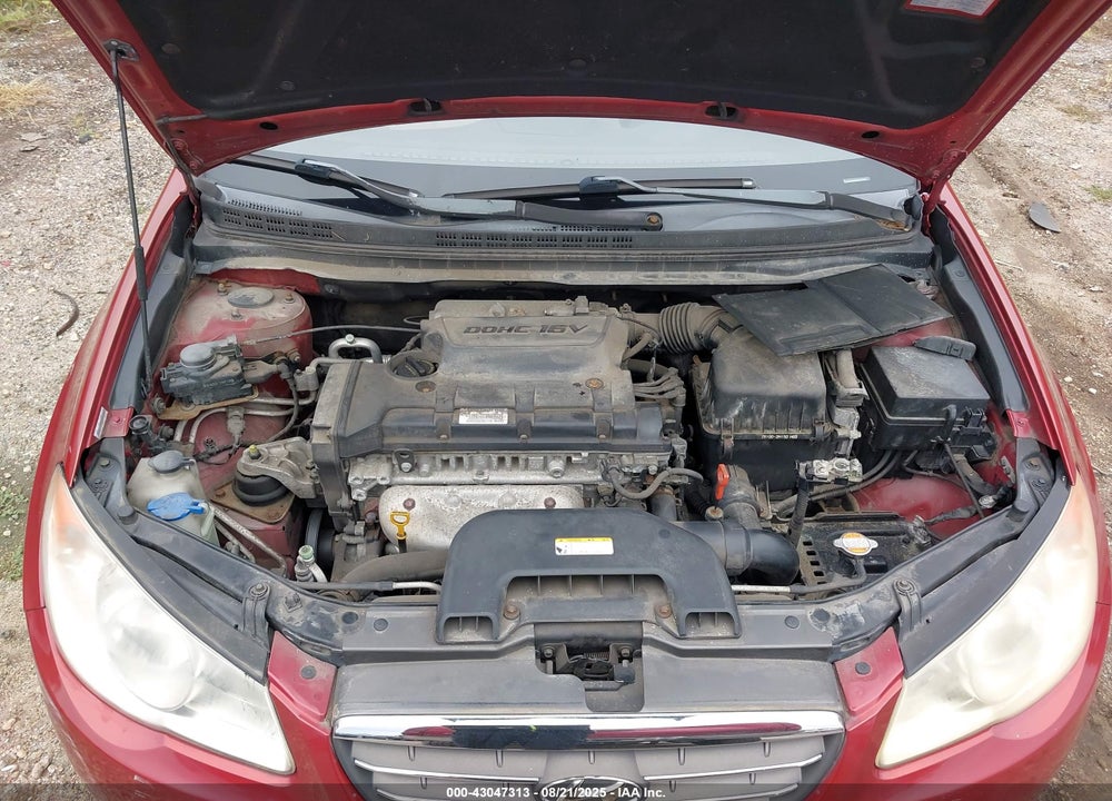 2008 HYUNDAI ELANTRA GLS/SE VIN: KMHDU46D98U520964