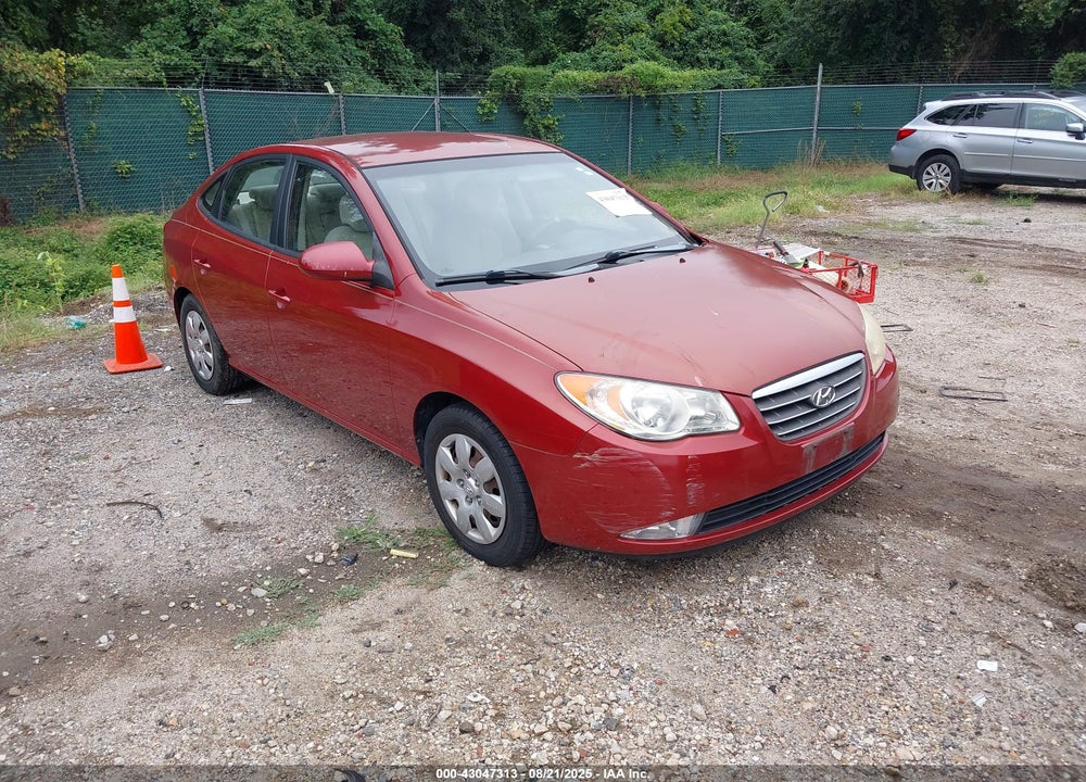 2008 HYUNDAI ELANTRA GLS/SE VIN: KMHDU46D98U520964