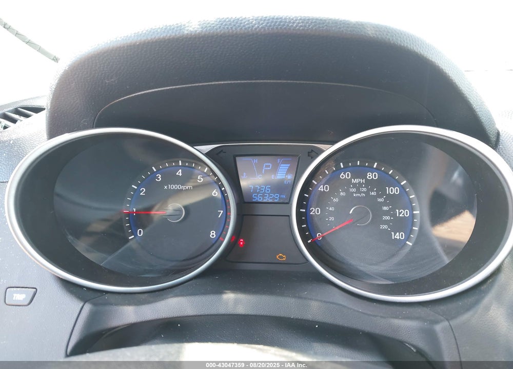 2013 HYUNDAI TUCSON VIN: KM8JUCAC2DU709431