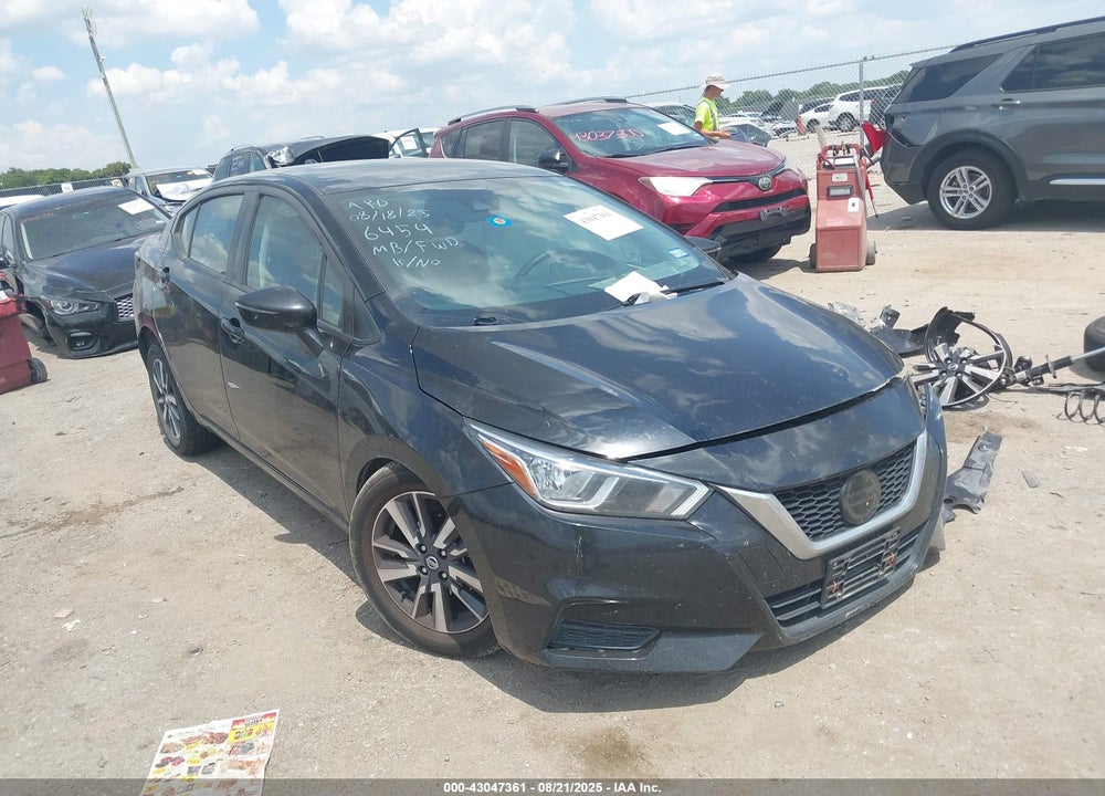 2021 NISSAN VERSA SV XTRONIC CVT VIN: 3N1CN8EV4ML876454