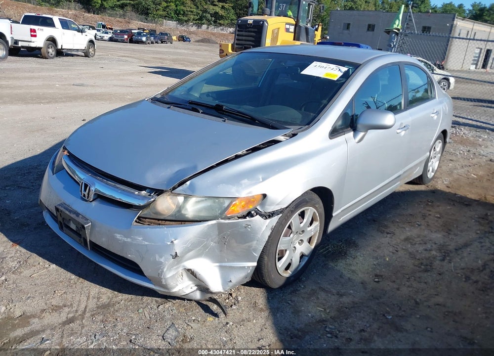 2008 HONDA CIVIC LX VIN: 1HGFA16538L063623