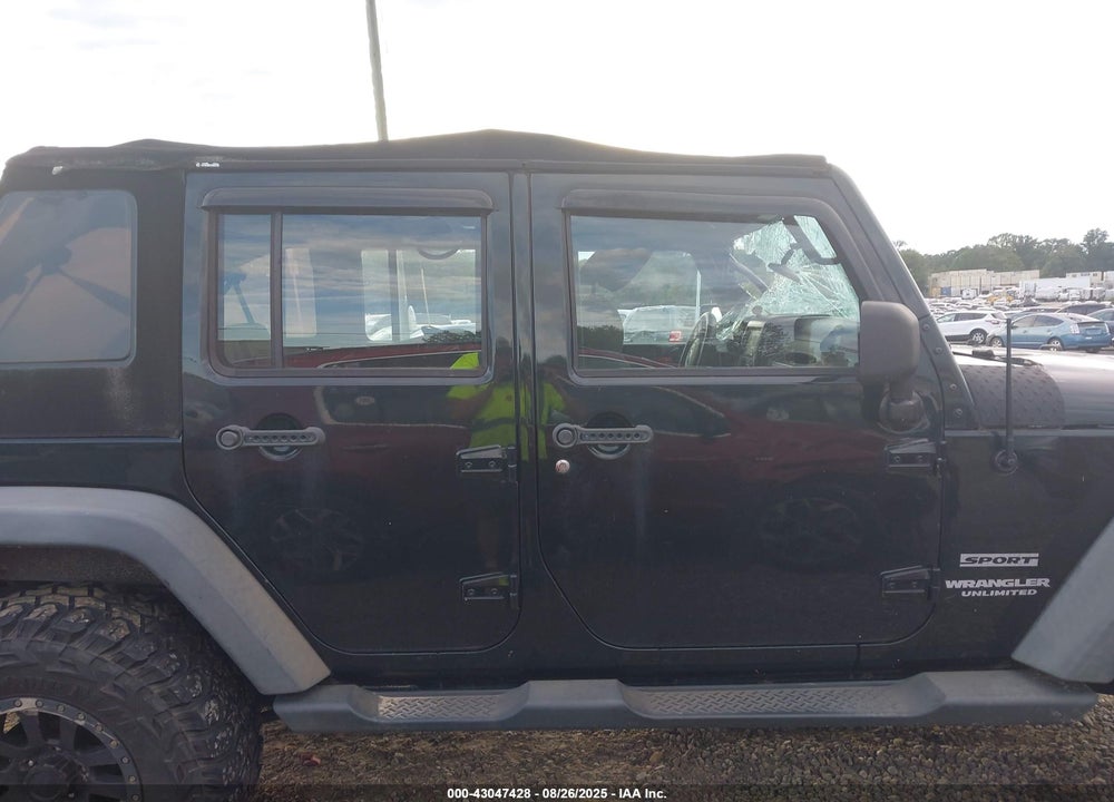 2012 JEEP WRANGLER UNLIMITED VIN: 1C4BJWDG1CL243190
