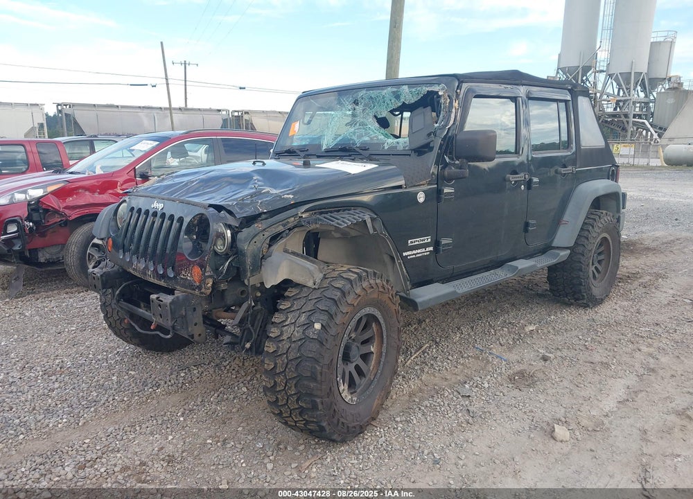 2012 JEEP WRANGLER UNLIMITED VIN: 1C4BJWDG1CL243190