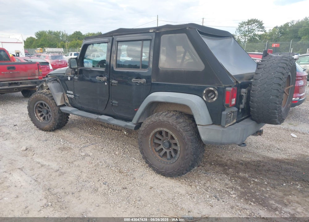 2012 JEEP WRANGLER UNLIMITED VIN: 1C4BJWDG1CL243190