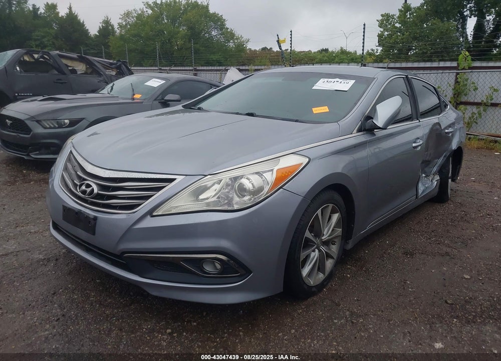 2017 HYUNDAI AZERA VIN: KMHFG4JG6HA572510