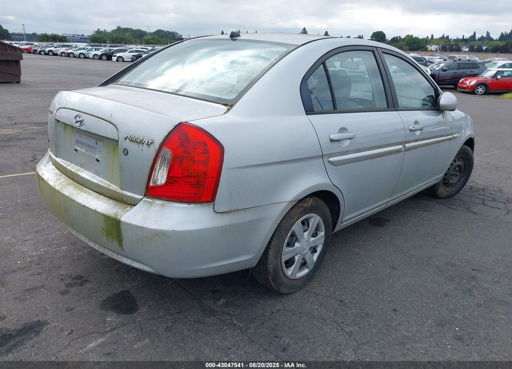 2006 HYUNDAI ACCENT GLS VIN: KMHCN46C36U030033
