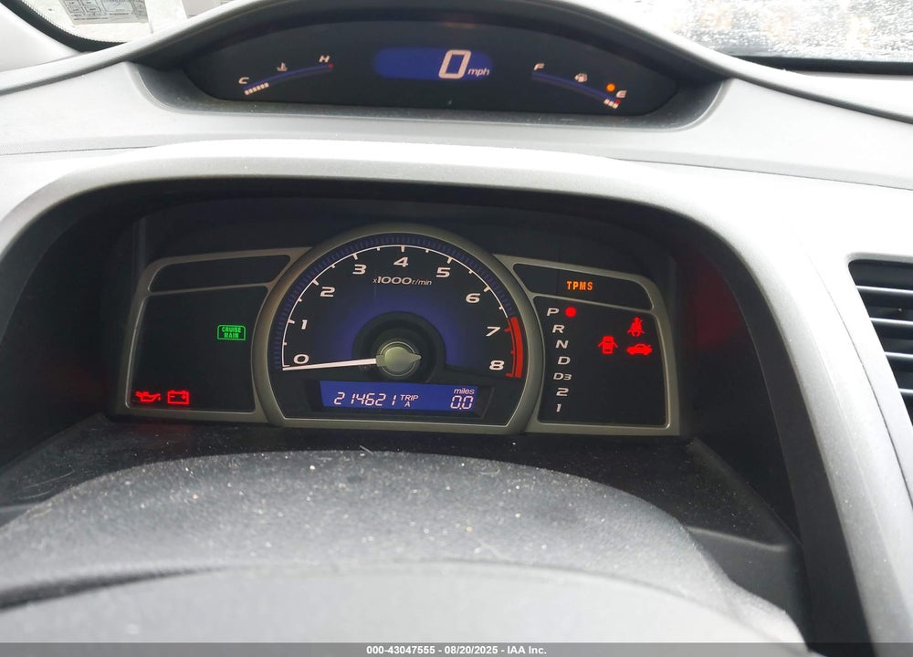 2011 HONDA CIVIC VIN: 2HGFA1F58BH550112