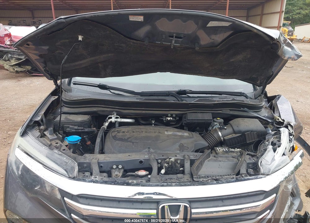 2017 HONDA PILOT VIN: 5FNYF5H5XHB037780