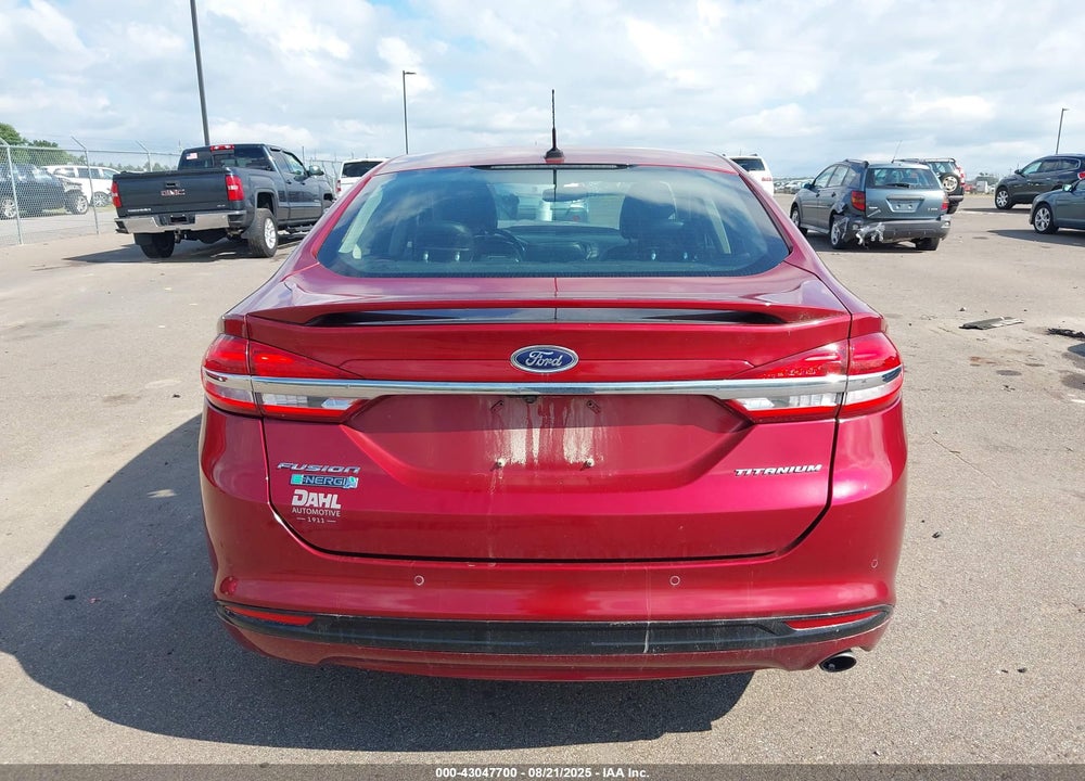 2017 FORD FUSION ENERGI TITANIUM VIN: 3FA6P0SU7HR209422
