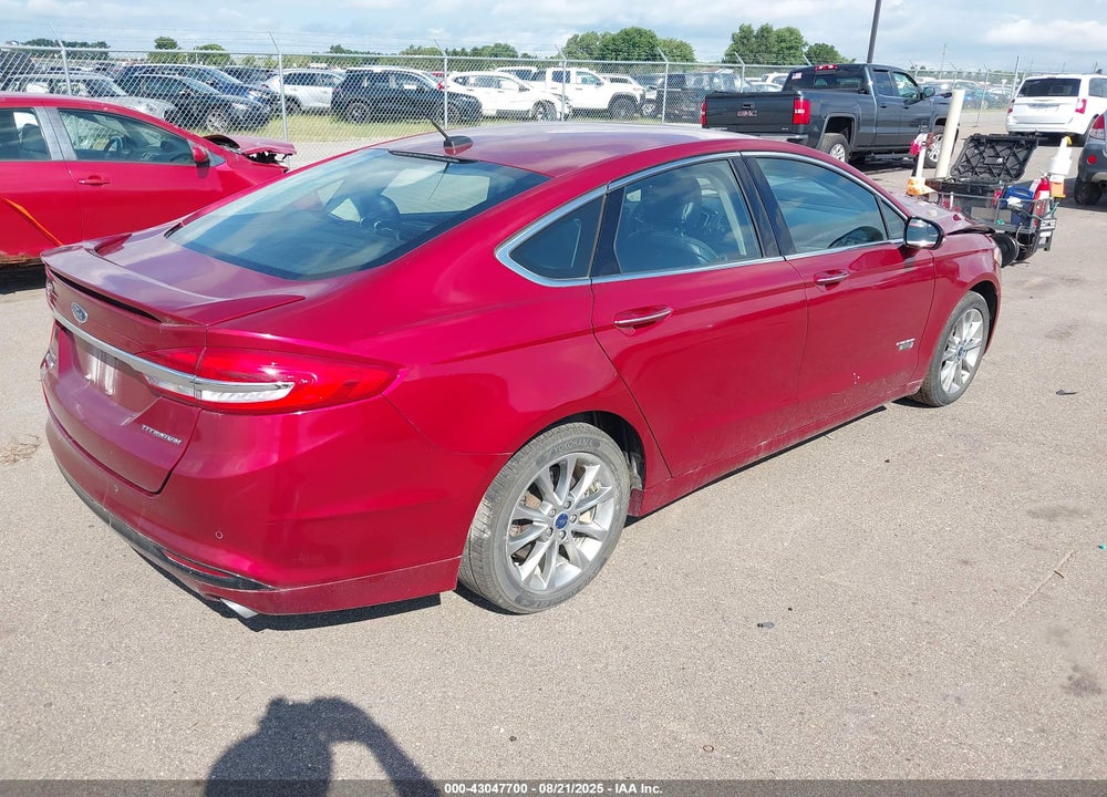 2017 FORD FUSION ENERGI TITANIUM VIN: 3FA6P0SU7HR209422
