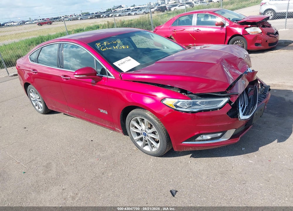 2017 FORD FUSION ENERGI TITANIUM VIN: 3FA6P0SU7HR209422