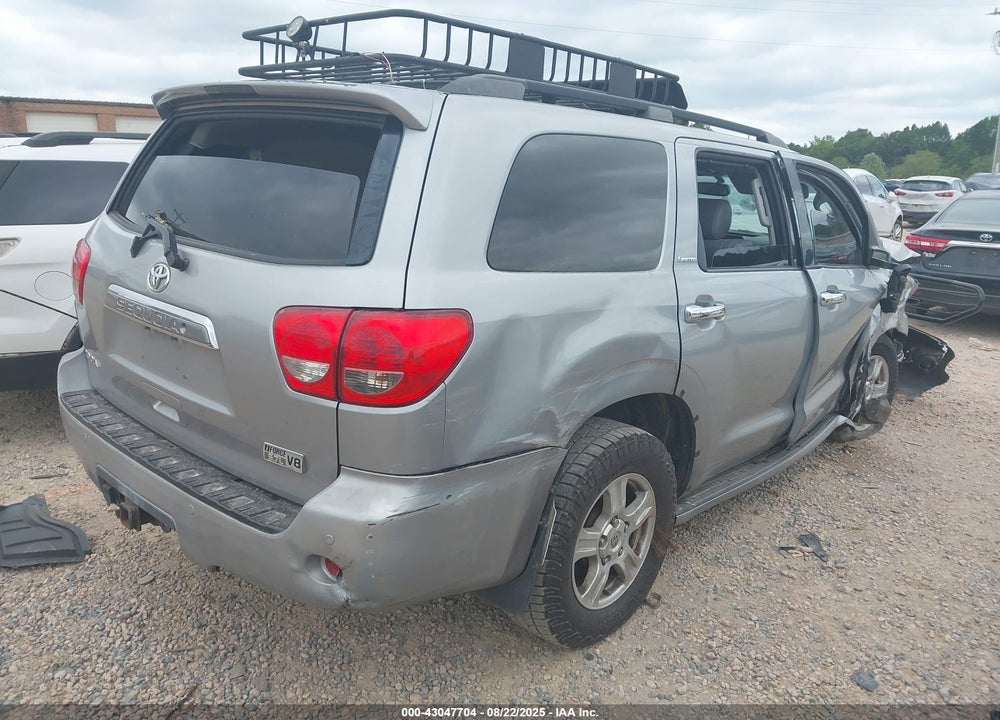 2008 TOYOTA SEQUOIA LIMITED 5.7L V8 VIN: 5TDZY68AX8S014156