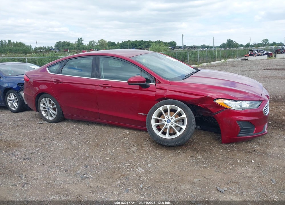2019 FORD FUSION HYBRID SE VIN: 3FA6P0LU4KR166843