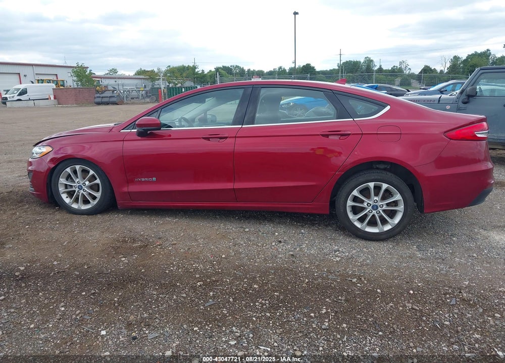 2019 FORD FUSION HYBRID SE VIN: 3FA6P0LU4KR166843